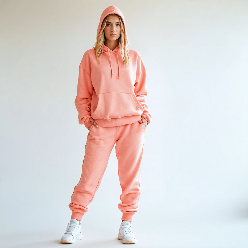Peach Jogger Set