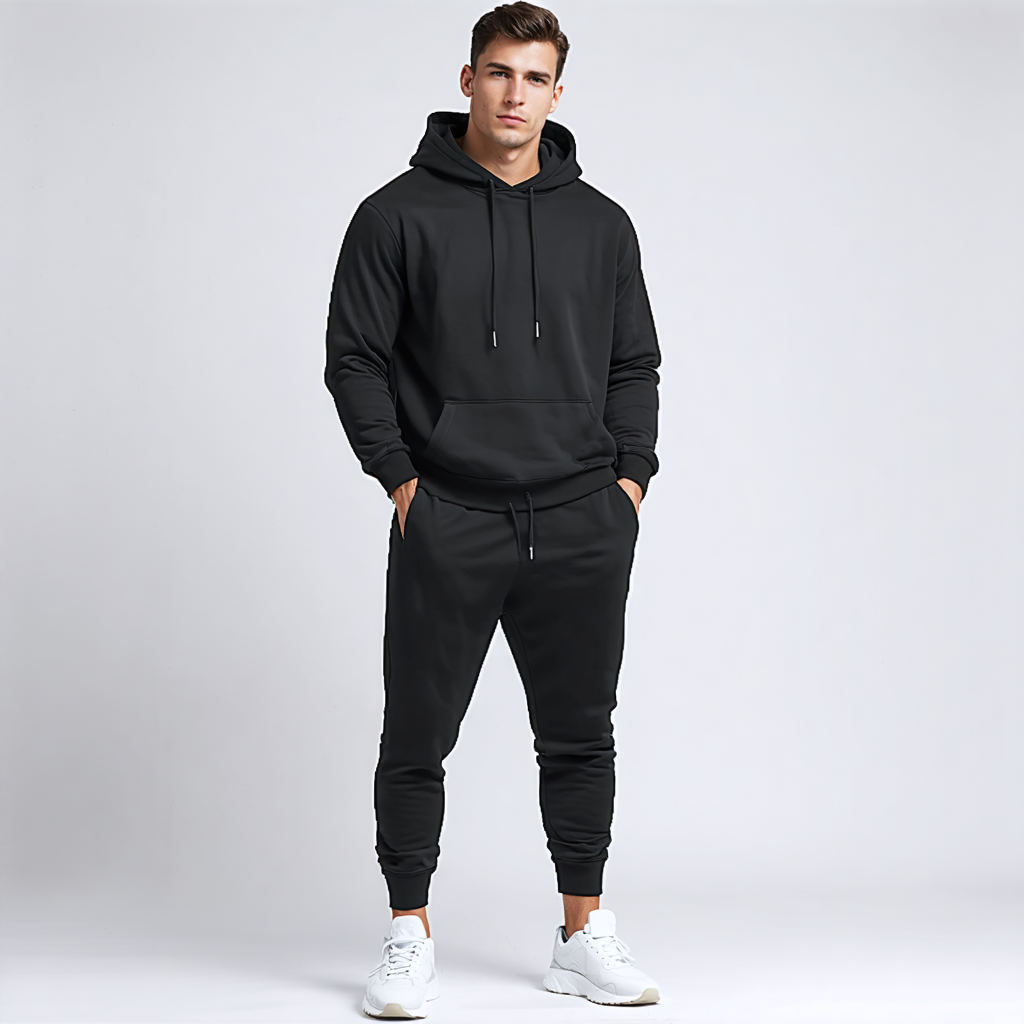 Black Jogger Set